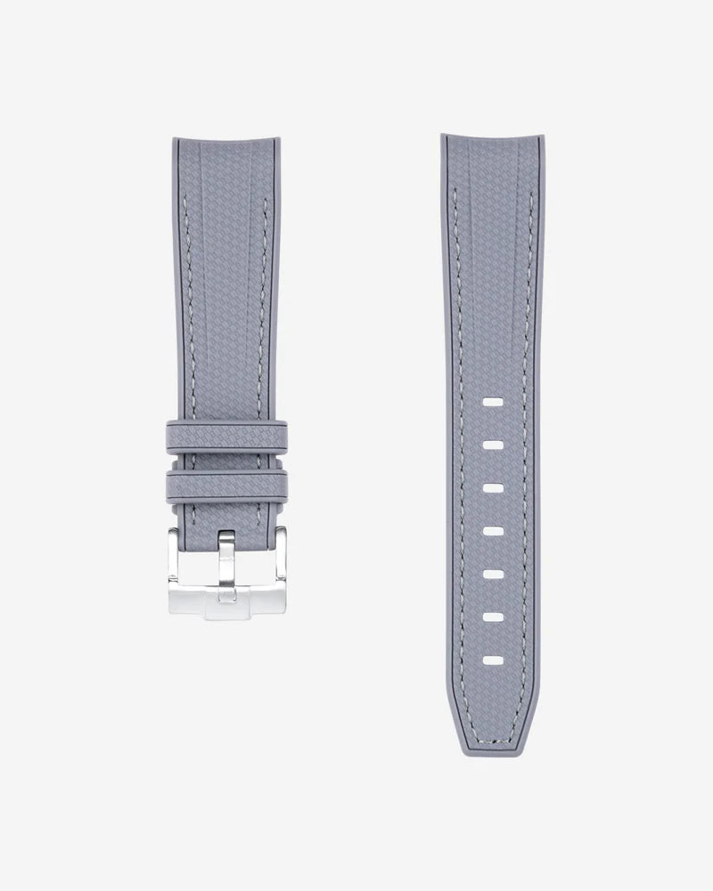 Pulseira de Borracha - Cinza Espacial