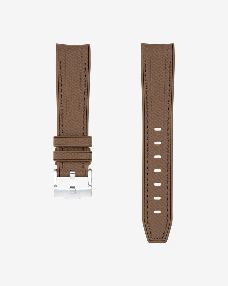 Pulseira de Borracha - Marrom